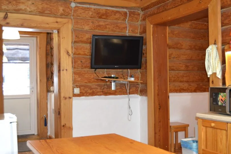 Гостиная с камином